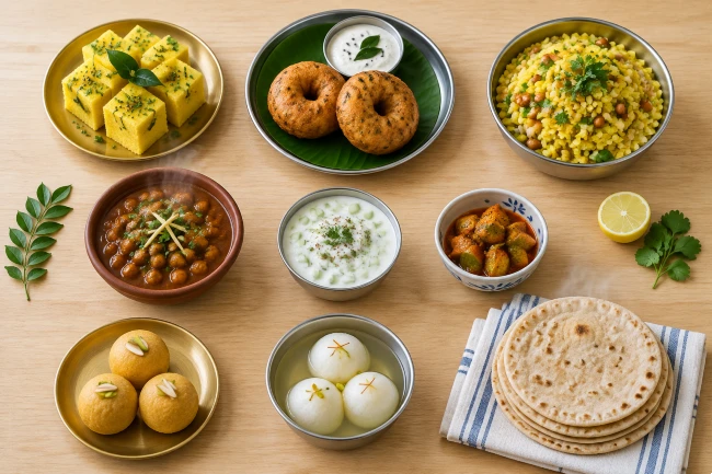 Regional homemade snacks